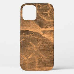 Funda Para iPhone 12 diseño antiguo en la pared de la cueva. historia d