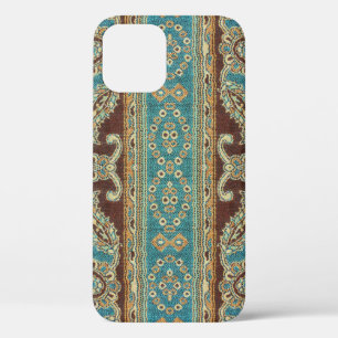 Funda Para iPhone 12 Diseño árabe de Fabric Paisley Oriental