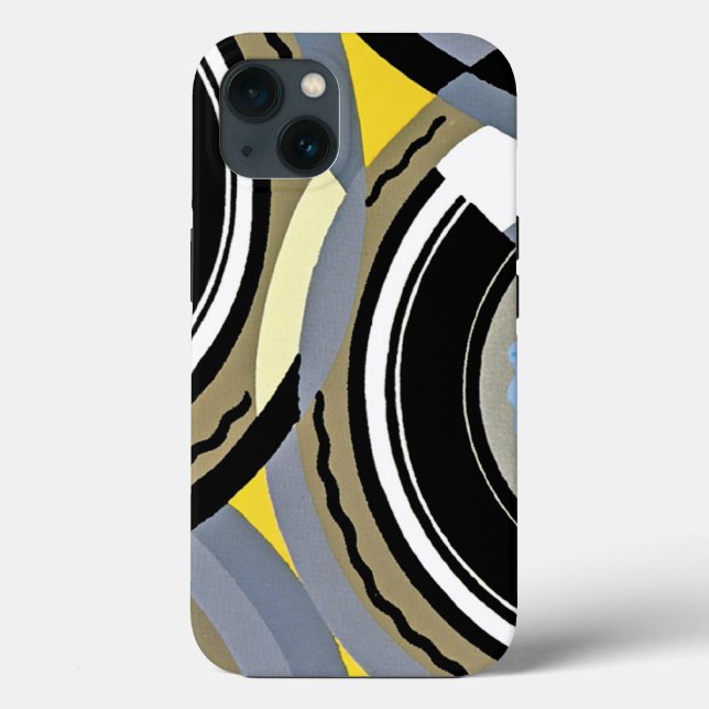 Funda De Case-Mate Para iPhone Diseño art decó #2 en Emporio Moffa (Reverso )