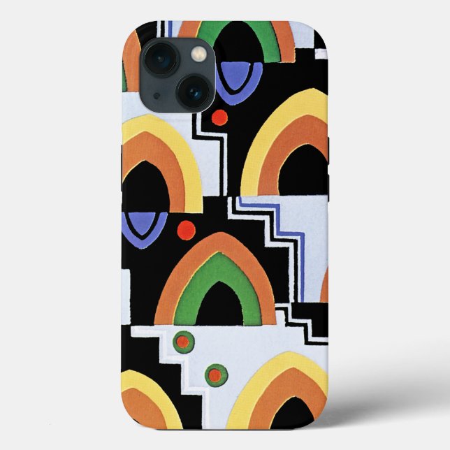 Funda De Case-Mate Para iPhone Diseño Art Deco #4 @ Emporio Moffa (Reverso )