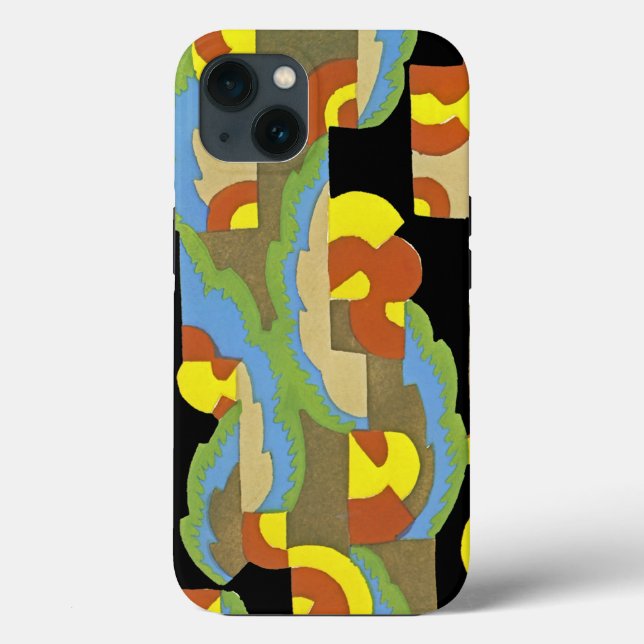 Funda De Case-Mate Para iPhone Diseño Art Deco #9 @ Emporio Moffa (Reverso )