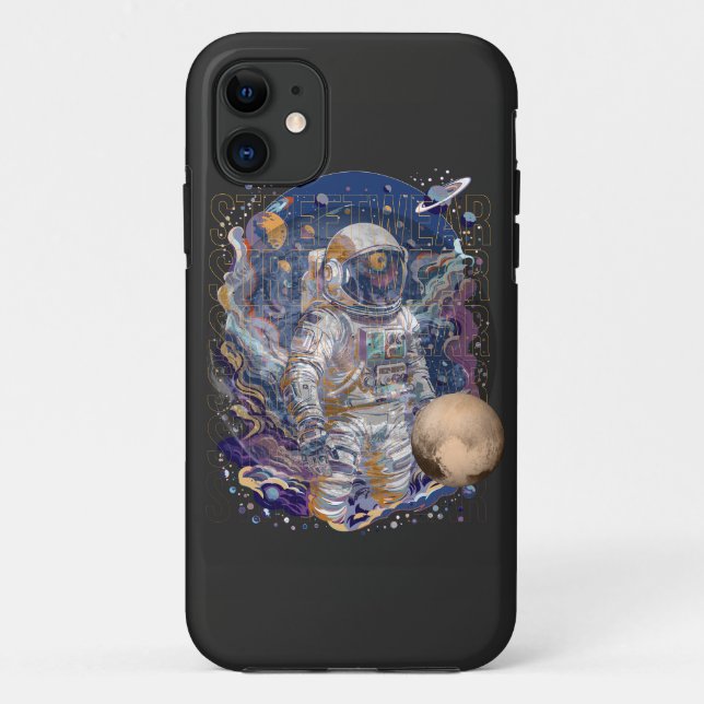 Funda De Case-Mate Para iPhone Diseño astronauta (Reverso)