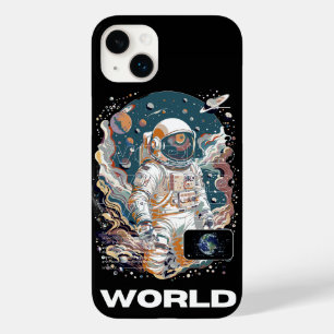 Funda Para iPhone 14 Plus De Case-Mate Diseño Astronauta MUNDIAL
