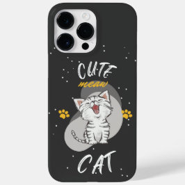 Funda Para iPhone 14 Pro Max De Case-Mate Diseño CAT cutáneo