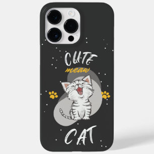 Funda Para iPhone 14 Pro Max De Case-Mate Diseño CAT cutáneo