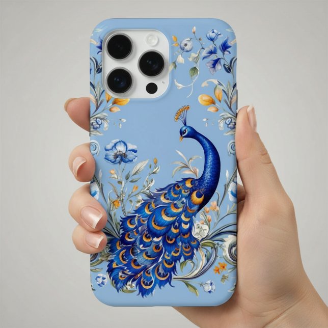 Funda De Case-Mate Para iPhone Diseño clásico de pavo real - Elegante regalo para (Subido por el creador)