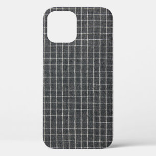 Funda Para iPhone 12 Diseño clásico de textura de tartán