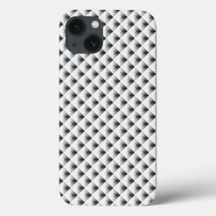 Funda Para iPhone 13 diseño compartimental en gris