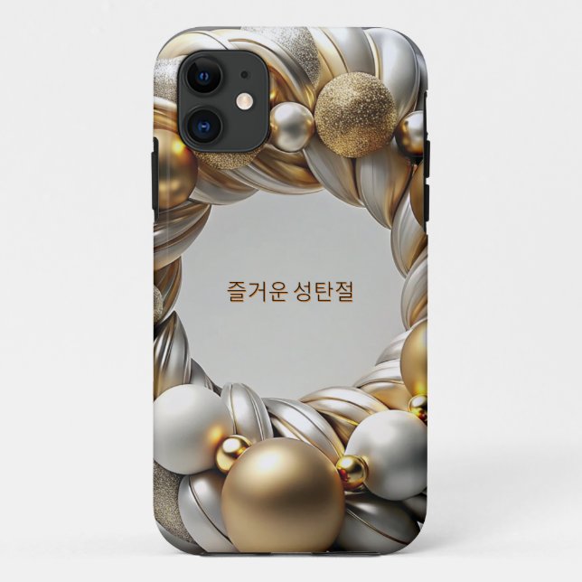 Funda De Case-Mate Para iPhone Diseño coreano (Reverso)