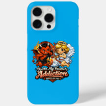 Diseño de amor del día de San Valentín de diablo y