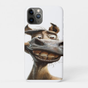 Funda Para iPhone 11 Pro diseño de arte burro divertido