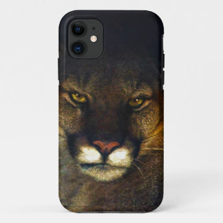 Funda Para iPhone 11 Diseño de arte de leones de la montaña Big Cat Cou