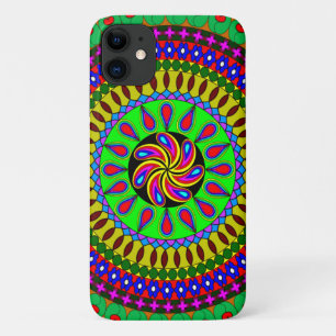 Funda Para iPhone 11 Diseño de arte de Mandala geométrica