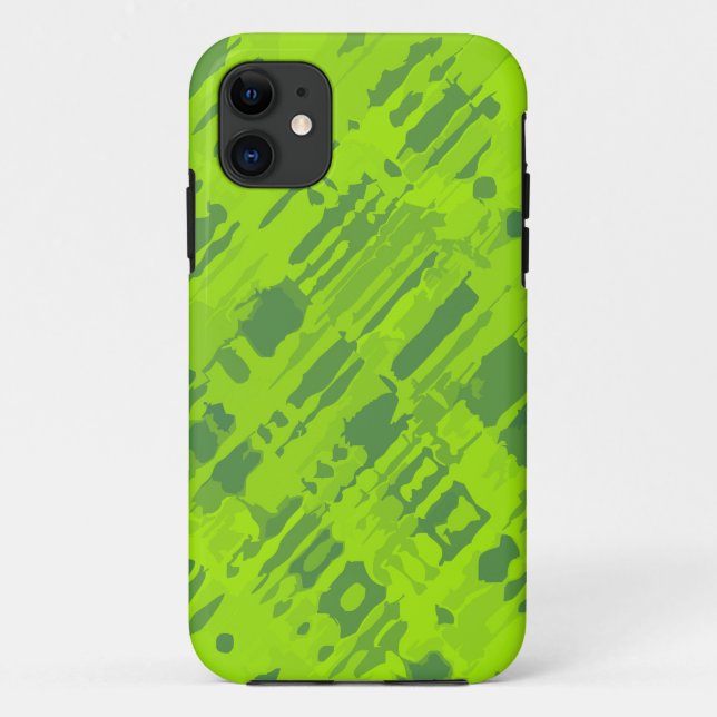 Funda De Case-Mate Para iPhone Diseño de bandeja - verde primavera (Reverso)