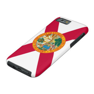 Funda Resistente Para iPhone 6 Diseño de bandera del estado de Florida