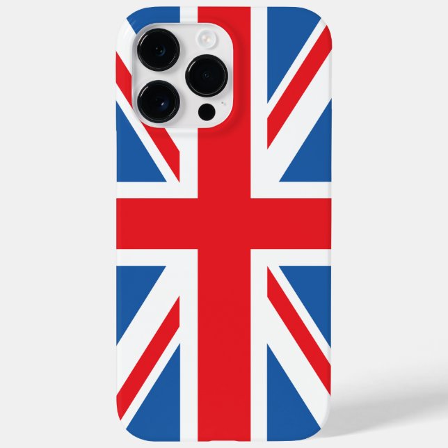 Funda De Case-Mate Para iPhone Diseño de bandera/Jack de unión (Reverso)