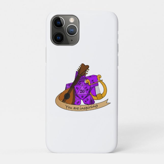 Funda De Case-Mate Para iPhone Diseño de Bard Dice (Reverso)
