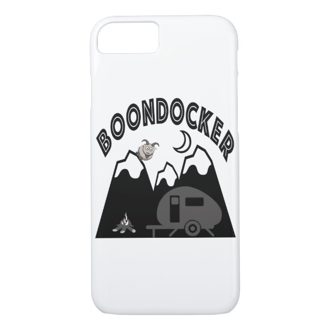 Funda De Case-Mate Para iPhone Diseño de Boondocker (Reverso)