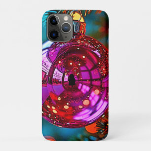 Funda Para iPhone 11 Pro Diseño de brillo de adorno de Navidad vibrante
