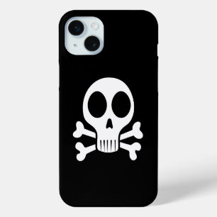 Funda Para iPhone 15 Mini Diseño de calavera pirata