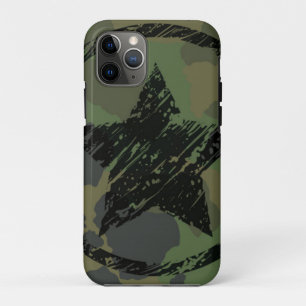 Funda Para iPhone 11 Pro diseño de camuflaje militar