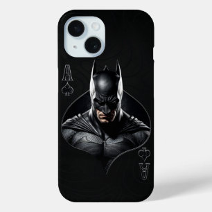 Funda Para iPhone 15 Diseño de cartas de juego Dark Knight