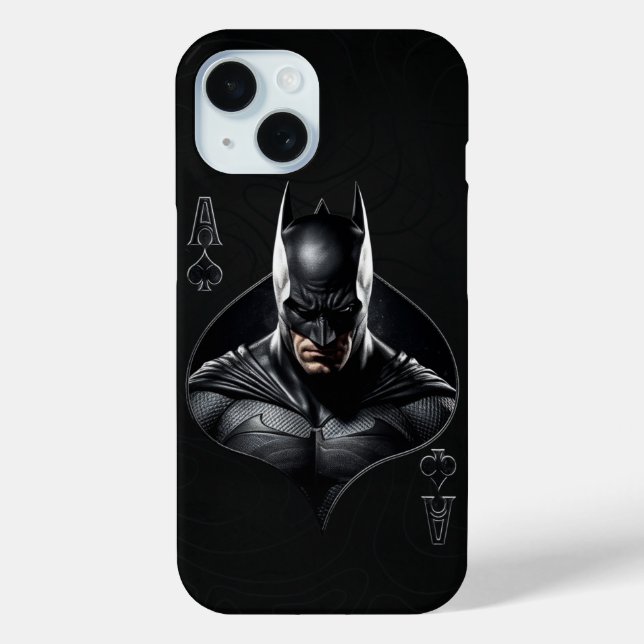 Funda De Case-Mate Para iPhone Diseño de cartas de juego Dark Knight (Reverso )