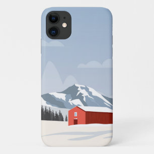 Funda Para iPhone 11 diseño de case para iPhone: Suecia, paisaje invern