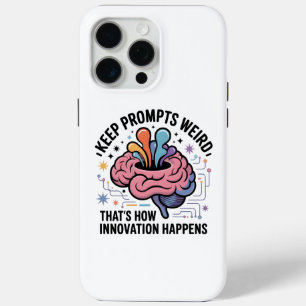 Funda Para iPhone 15 Pro Max Diseño de Cerebro de Innovación en Inteligencia Ar
