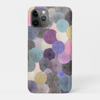 Funda Para iPhone 11 Pro Diseño de círculos coloridos