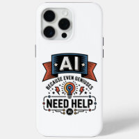 Diseño de cita de tecnología de humor genial de IA