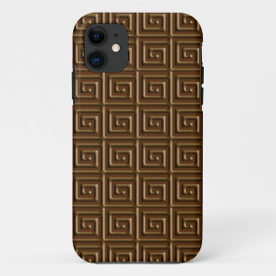 title_seo2 Diseño de clave griega - chocolate oscuro