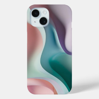 Funda Para iPhone 15 📱 "Diseño de color Pastel" 🌸 🎨
