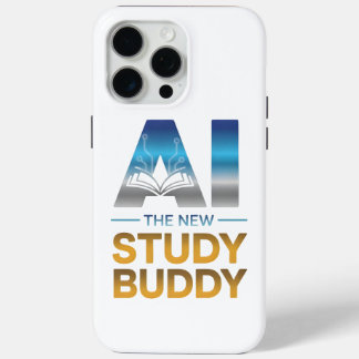 Funda Para iPhone 15 Pro Max Diseño de Compañero de Estudio de Inteligencia Art