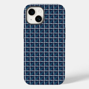 Funda Para iPhone 14 De Case-Mate Diseño de compartimento en azul redondeado