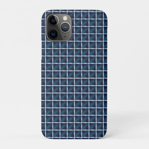 Funda Para iPhone 11 Pro Diseño de compartimiento redondeado azul