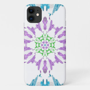 Funda Para iPhone 11 diseño de copo de nieve Mandala