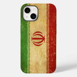Funda Para iPhone 14 De Case-Mate Diseño de cosecha de bandera de Irán