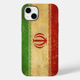 Funda Para iPhone 14 Plus De Case-Mate Diseño de cosecha de bandera de Irán
