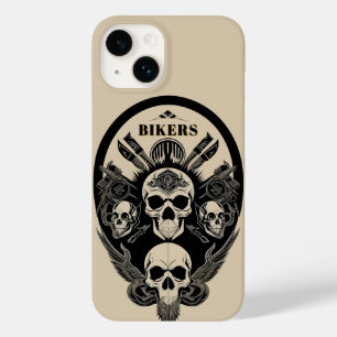 Funda Para iPhone 14 De Case-Mate Diseño de cráneo gótico