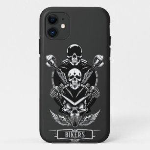 Funda Para iPhone 11 Diseño de cráneo gótico