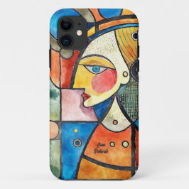 Funda Para iPhone 11 Diseño de Cubismo