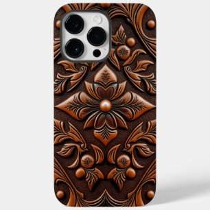 Funda Para iPhone 14 Pro Max De Case-Mate Diseño de cuero con herramientas falsas