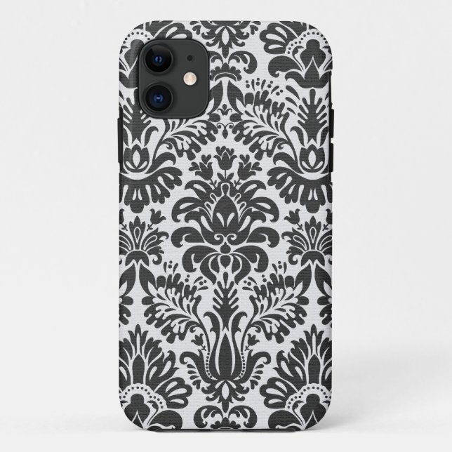 Funda De Case-Mate Para iPhone Diseño de Damasco (Reverso)
