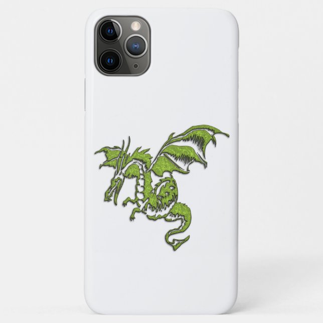 Funda De Case-Mate Para iPhone Diseño de dragón volador (Reverso)