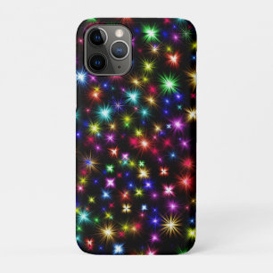Funda Para iPhone 11 Pro Diseño de estrellas de fuegos artificiales colorid