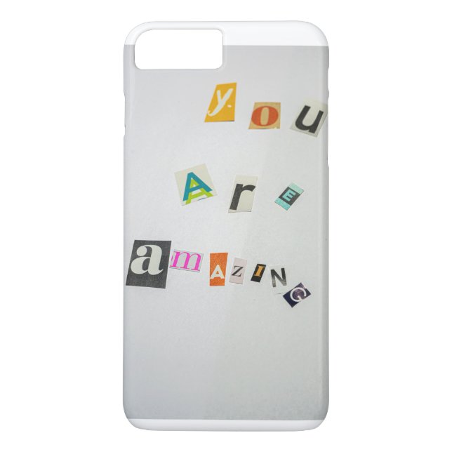 Funda De Case-Mate Para iPhone Diseño de estuches de teléfono motivacional para a (Reverso)