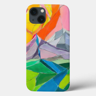 Funda Para iPhone 13 Diseño de estuches para teléfonos de paisajes de m