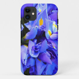 Funda Para iPhone 11 Diseño de flor azul Iris Apophysis