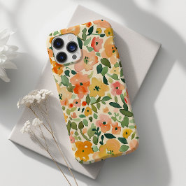 Funda Para iPhone 14 Pro De Case-Mate Diseño de flores acuáticas